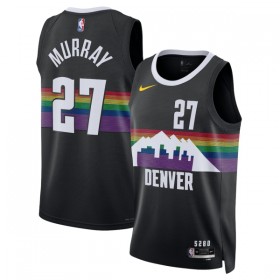 Camiseta Hombre Denver Nuggets Jamal Murray 2025-26 Nike City Edition Negro Swingman